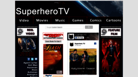 What Superherotv.com website looked like in 2020 (4 years ago)