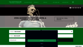 What Sachsen-traeume.de website looked like in 2020 (5 years ago)