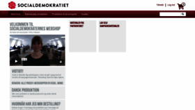What Socialdemokraterne.apogeestorefront.com website looked like in 2020 (4 years ago)