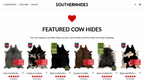 What Southernhides.com website looked like in 2020 (4 years ago)