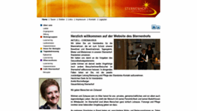 What Sternenhof.ch website looked like in 2020 (4 years ago)
