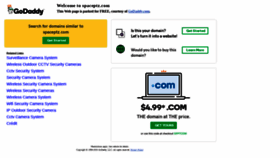 What Spaceptz.com website looked like in 2020 (4 years ago)
