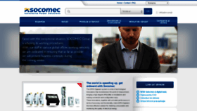 What Socomec.ro website looked like in 2020 (4 years ago)