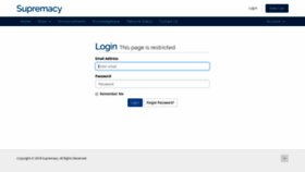 What Supremacystreams.site website looked like in 2020 (5 years ago)