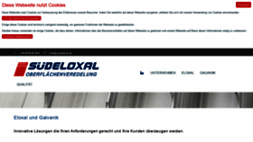 What Suedeloxal.de website looked like in 2020 (4 years ago)