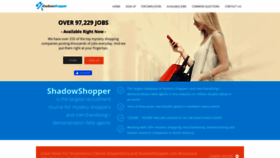 What Shadowshopper.com website looked like in 2020 (4 years ago)