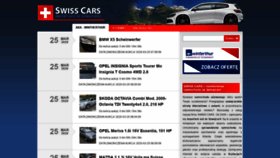 What Swisscars.pl website looked like in 2020 (4 years ago)