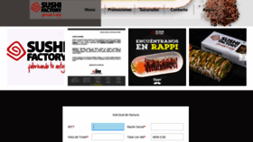 What Sushifactory.com.mx website looked like in 2020 (5 years ago)