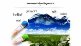 What Sonarsoundsantiago.com website looked like in 2020 (4 years ago)