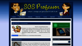 What Sosprofessor.com.br website looked like in 2020 (4 years ago)