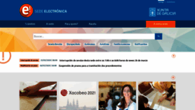 What Sede.xunta.gal website looked like in 2020 (4 years ago)