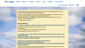 What Silverlinjen.se website looked like in 2020 (4 years ago)