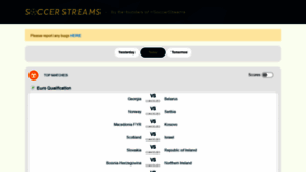 What Soccerstreams.net website looked like in 2020 (4 years ago)