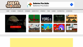 What Shellshock-io.com website looked like in 2020 (6 years ago)