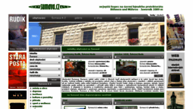 What Sumava.cz website looked like in 2020 (4 years ago)