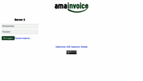 What Server3.amainvoice.de website looked like in 2020 (4 years ago)
