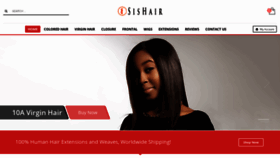 What Sishair.com website looked like in 2020 (4 years ago)