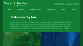 What Shapeupnorth.com website looked like in 2020 (4 years ago)