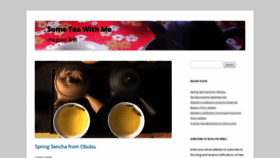What Someteawith.me website looked like in 2020 (4 years ago)