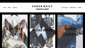 What Sarahbaily.com website looked like in 2020 (4 years ago)