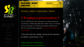 What Sbsport-jablonec.cz website looked like in 2020 (4 years ago)
