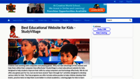 What Studyvillage.com website looked like in 2020 (4 years ago)