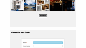 What Sayyaphotobooth.com website looked like in 2020 (5 years ago)