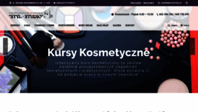What Stylstudio.eu website looked like in 2020 (4 years ago)