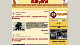 What Surysur.net website looked like in 2020 (4 years ago)