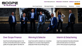 What Scopefinance.nl website looked like in 2020 (5 years ago)