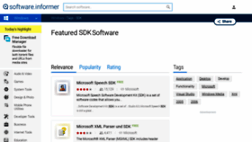What Sdk1.software.informer.com website looked like in 2020 (4 years ago)