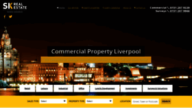 What Skrealestate.co.uk website looked like in 2020 (4 years ago)