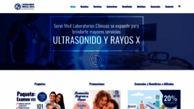 What Servi-med.com.mx website looked like in 2020 (4 years ago)