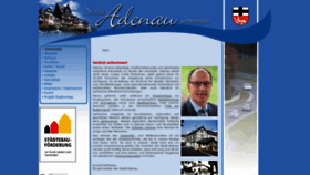 What Stadt-adenau.de website looked like in 2020 (4 years ago)