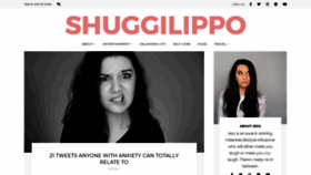 What Shuggilippo.com website looked like in 2020 (4 years ago)