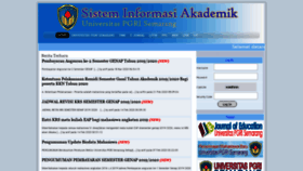What Sia.upgris.ac.id website looked like in 2020 (4 years ago)
