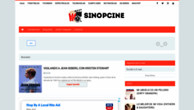 What Sinopcine.com website looked like in 2020 (4 years ago)