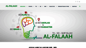 What Sekolahal-falaah.sch.id website looked like in 2020 (4 years ago)
