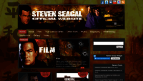 What Stevenseagal.com website looked like in 2020 (4 years ago)