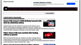 What Senecafallsonline.com website looked like in 2020 (4 years ago)