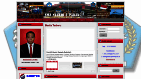 What Sman3padang.sch.id website looked like in 2020 (4 years ago)
