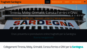What Sardegna-traghetto.it website looked like in 2020 (4 years ago)
