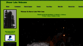 What Shaverlakewebcams.info website looked like in 2020 (4 years ago)