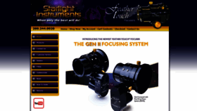 What Starlightinstruments.com website looked like in 2020 (4 years ago)