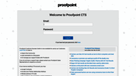 What Support.proofpoint.com website looked like in 2020 (4 years ago)