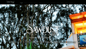 What Sawdustartfestival.org website looked like in 2020 (4 years ago)