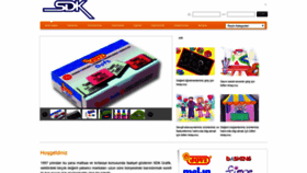 What Sdk.com.tr website looked like in 2020 (4 years ago)