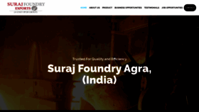 What Surajfoundry.com website looked like in 2020 (4 years ago)