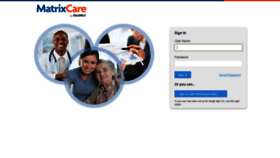 What Sirmgt.matrixcare.com website looked like in 2020 (4 years ago)