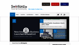 What Swinford.ie website looked like in 2020 (4 years ago)